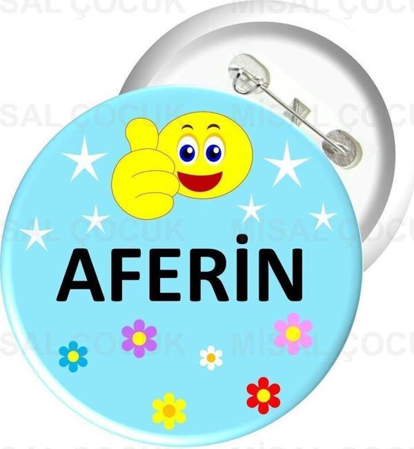 Misal Çocuk Rozet 13 - Aferin - Image 1