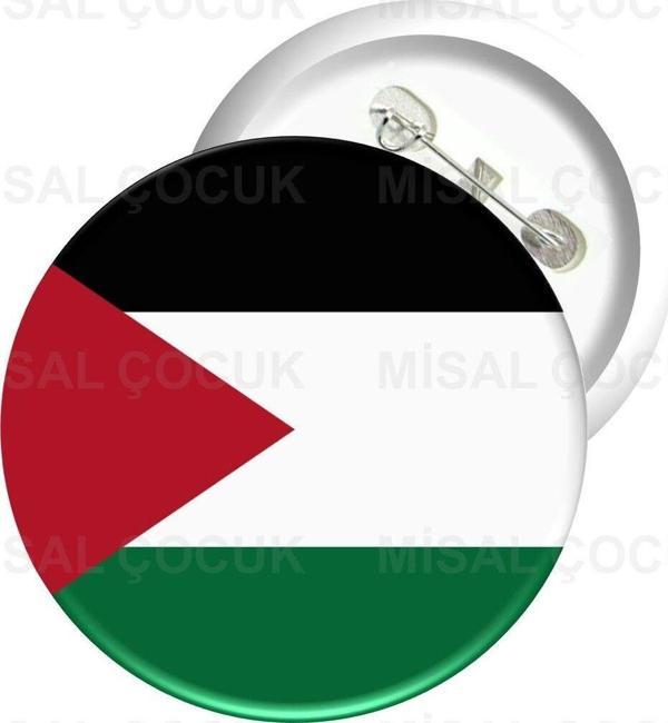 Misal Çocuk Rozet 19 - Filistin Bayrağı - Image 1