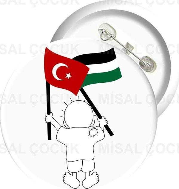 Misal Çocuk Rozet 24 - Filistinli Hanzala - Image 1