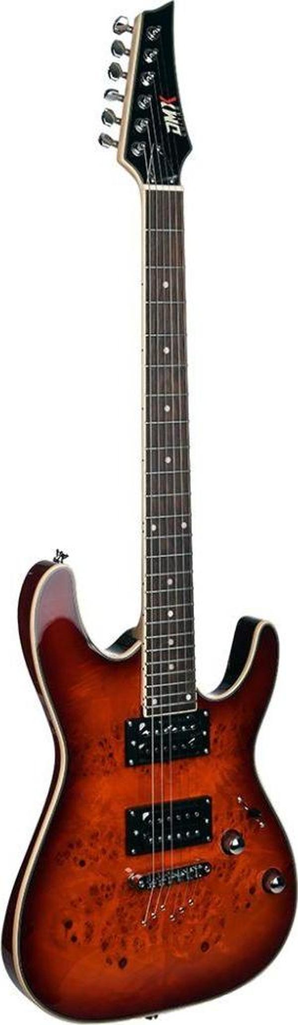 DMX Guitars RZG01 RB Elektro Gitar (Red Burst) - Image 1