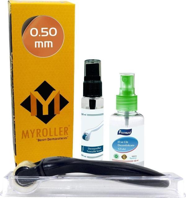 Dermaroller 0.50 Mm Titanyum 1200 Iğneli Derma Roller - Image 1