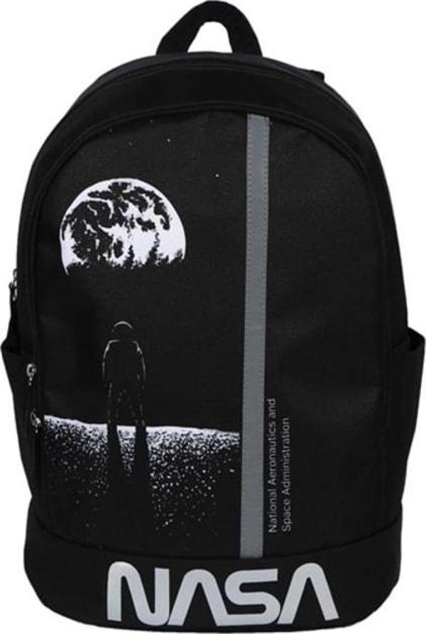 Me Çanta Nasa Kolej Cantası Night World Siyah - Image 1