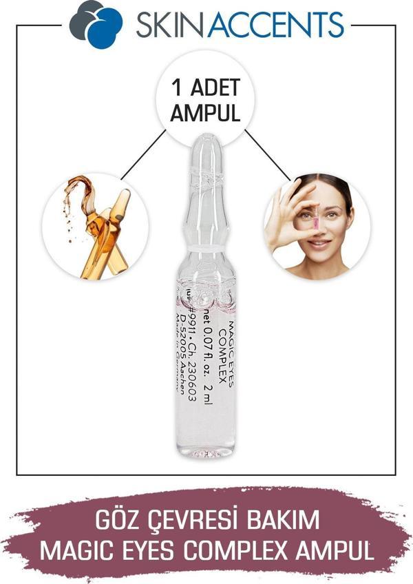 Göz Çevresi Bakım Ampul Magic Eyes Cilt Serumu 1 Adet Dermaroller Dermapen Serum - Image 1