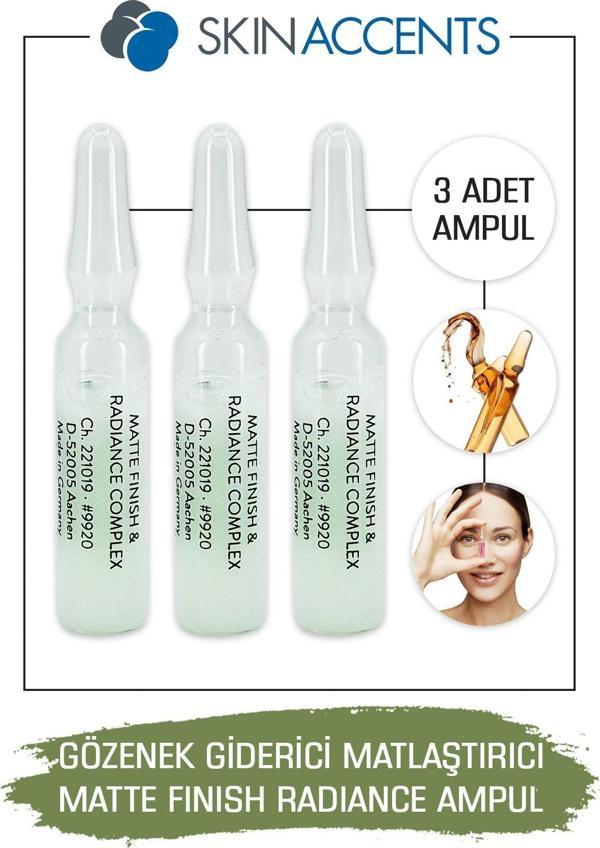 Gözenek Giderici Matlaştırıcı Ampul Cilt Serumu 3 Adet - Image 1