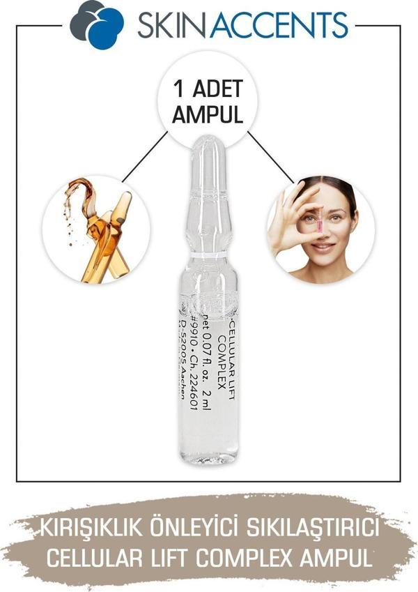 Kırışıklık Giderici Sıkılaştırıcı Ampul Cellular Lift Cilt Serumu 1 Adet Dermaroller Dermapen Serum - Image 1