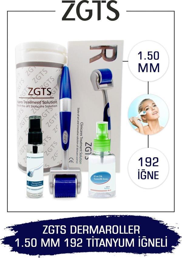 Blue Line Dermaroller 1.50mm Titanyum 192 Iğneli Derma Roller - Image 1