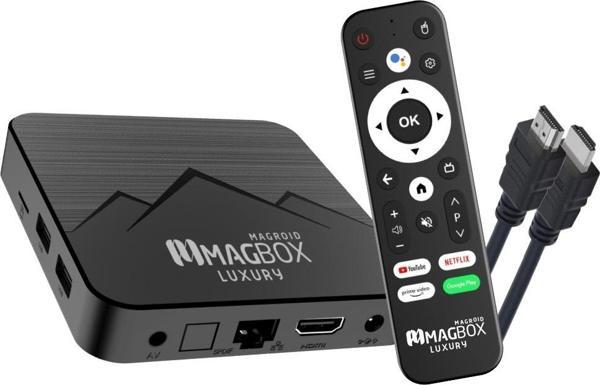 Ayt Magbox Magroid Luxury 32 GB HDD 2 GB Ram Bluetooth 5G Android TV Box 5G İ p Tv Destekli - Image 1