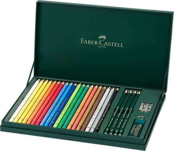Faber-Castell Polychromos Profesyonel Kuruboya Set 20 Renk - Image 1