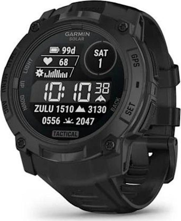 Garmin Instinct 3 – 45 mm Solar Tactical Edition Siyah - Image 1