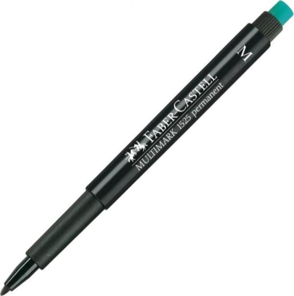 Faber-Castell Permanent M Siyah Asetat Kalemi 10 lu - Image 1