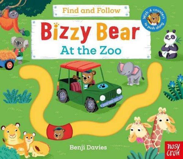 Bizzy Bear Find And Follow At The Zoo - NOSY CROW - Image 1