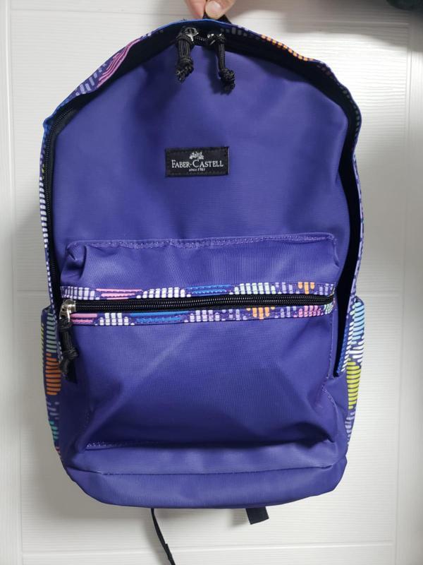 Faber-Castell Sırt Çantası Round 1 Mor - Image 1
