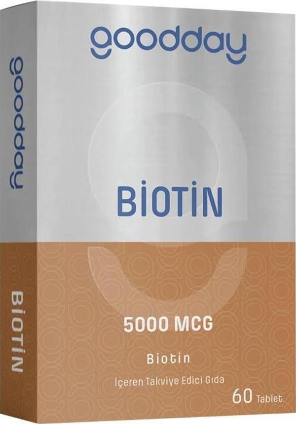 Goodday Biotin 5000MCG 60 Tablet - Image 1