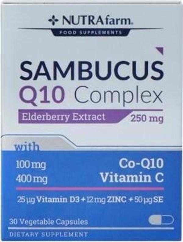 Nutrafarm Sambucus Q10 Complex 30 Kapsül - Image 1