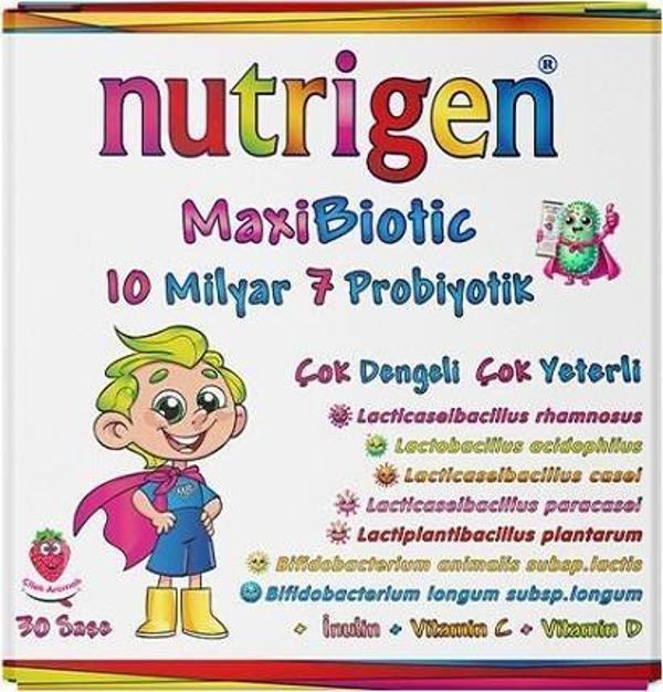 Nutrigen Maxibiotic Probiyotik 30 Saşe - Image 1