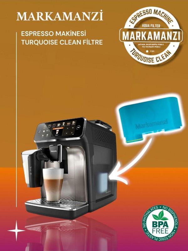 Markamanzi Turquoise Clean Su Filtresi – Lattgo Aquaclean Filtre Muadili - Ep5547 Ve Tüm Serilere Uygun - Image 1