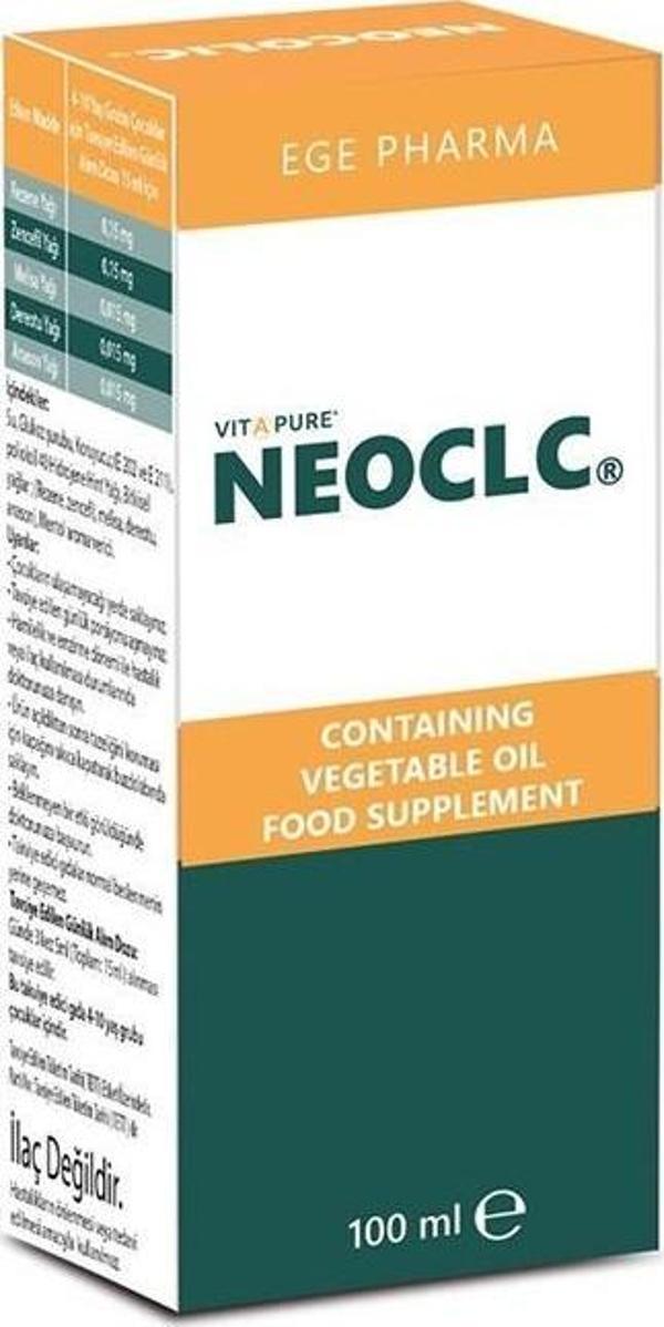 Vitapure Neoclc Bitkisel Damla 100ml - Image 1