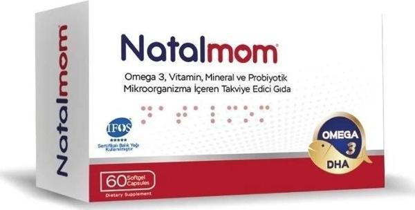 NatalMOM 60 Soft Kapsül - Image 1