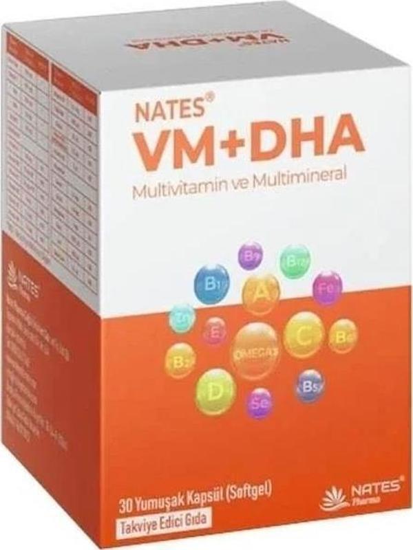 Nates VM DHA 30 Softgel - Image 1