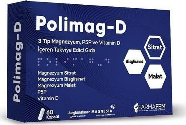 Polimag D 60 Kapsül - Image 1