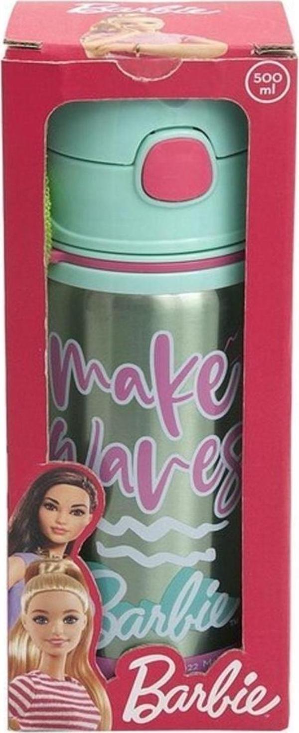 Frocx Barbie Çelik Matara Salto 500ml Strong Gırlotto.42082 - Image 1
