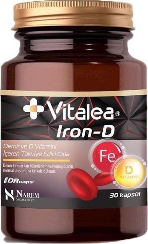Vitalea Iron-D 30 Kapsül - Image 1