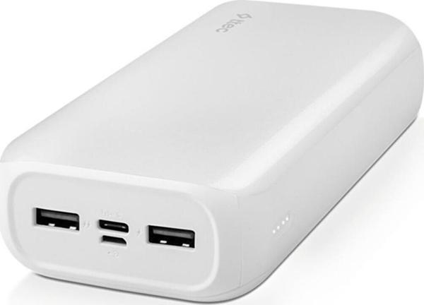 Ttec 2Bb190B Recharger Ultra 30.000 Mah Taşınabilir Şarj Aleti / Powerbank Beyaz - Image 1