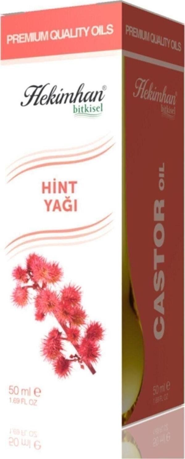 Hekimhan Bitkisel Hint Yağı 50 Ml - Image 1