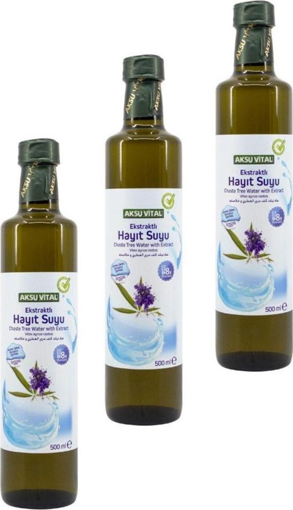 Aksu Vital Hayıt Suyu Ekstraktlı 500 Ml. X 3 Adet - Image 1