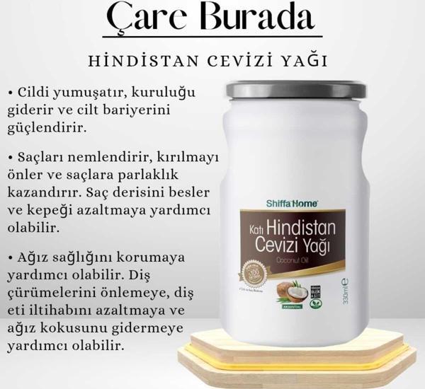 Aksu Vital Hindistan Cevizi Yağı Katı 330 Ml - Image 1