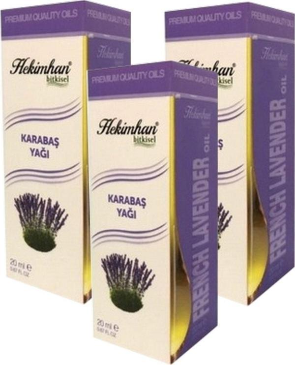 Hekimhan Bitkisel Karabaş Yağı 20Ml 3 Adet - Image 1