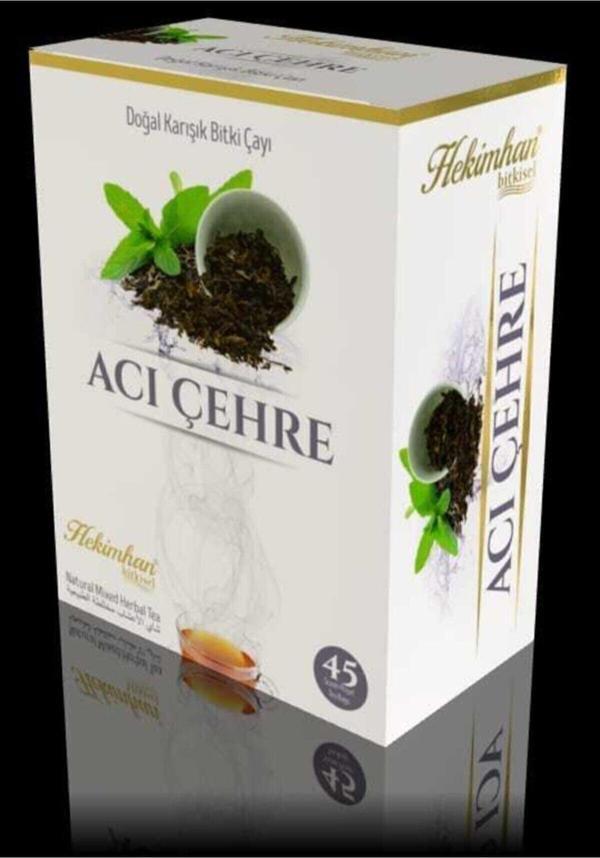 Hekimhan Bitkisel Acı Çehreli Karışık Çay 45 Süzen Poşet - Image 1