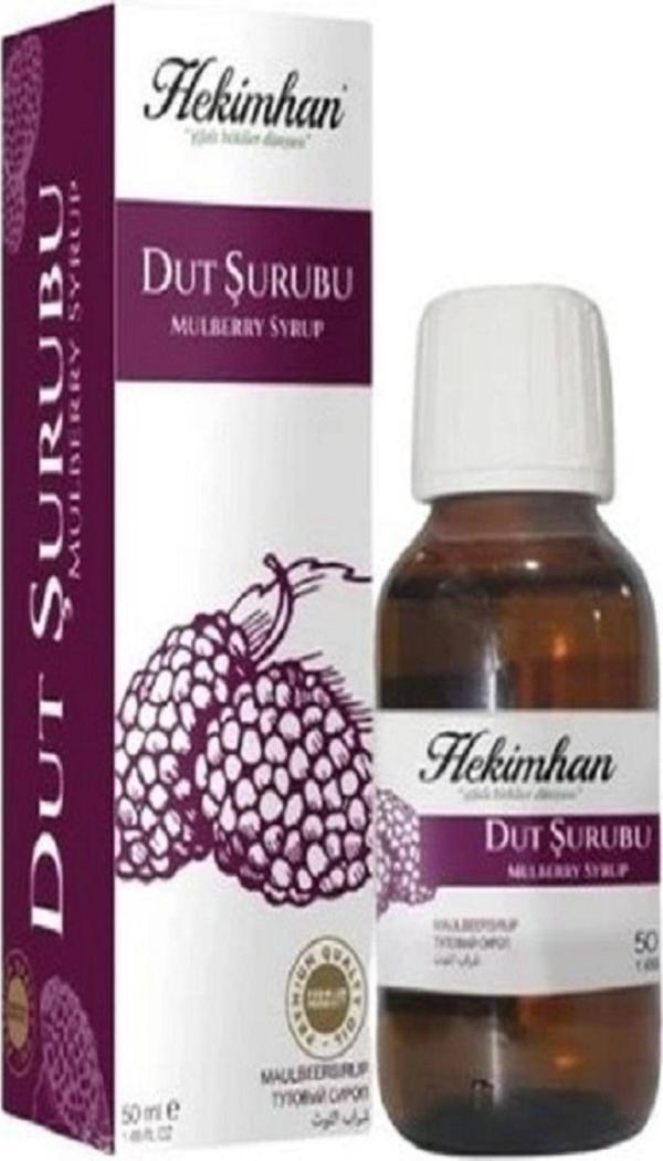 Hekimhan Bitkisel Karadut Şurubu 50 Ml - Image 1