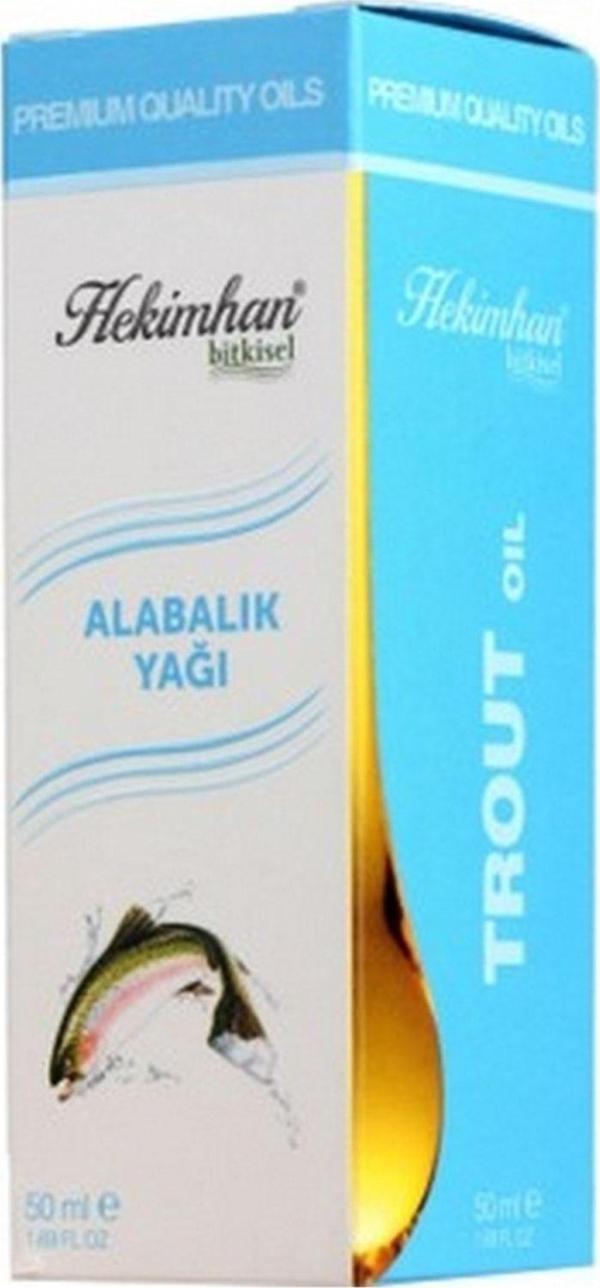 Hekimhan Bitkisel Alabalık Yağı 50 Ml 12 Adet (1 Koli) - Image 1