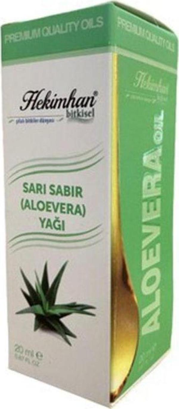 Hekimhan Bitkisel Aloevera (Sarı Sabır ) Yağı 20Ml - Image 1