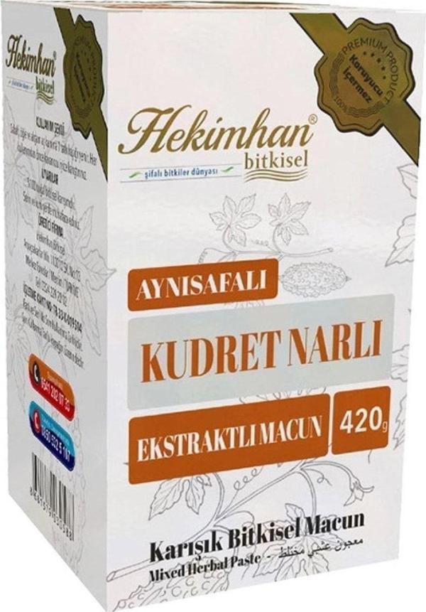 Hekimhan Bitkisel Kudret Narlı Macun 420 Gr 2 Adet - Image 1