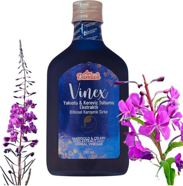 Arı Damlası Yakıotu Kereviz Tohumu Ekstraktlı Bitkisel Karışımlı Sirke 200 Ml - Image 1