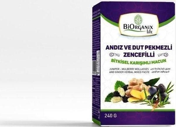 Biorganix Life Andız Ve Dut Pekmezli Zencefilli Macun 240 G - Image 1