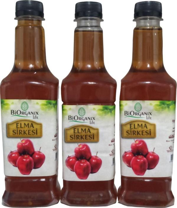 Biorganix Life Elma Sirkesi 3 Adet X 480 Ml - Image 1