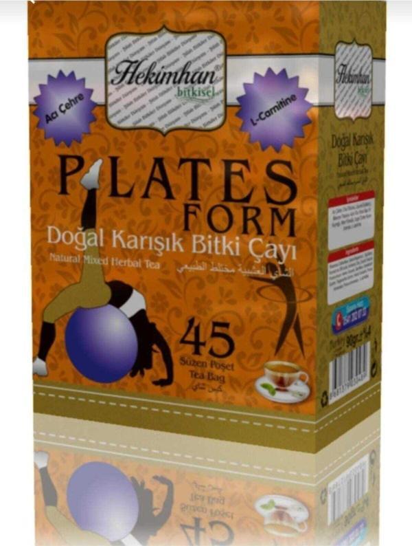 Hekimhan Bitkisel Plates Form Çay 45'Li Paket - Image 1