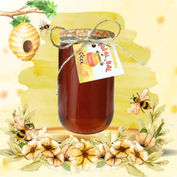 Çare Burada Antalya Bölgesi Doğal Çiçek Balı 850 Gr - Image 1