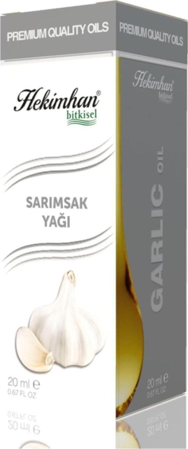 Hekimhan Bitkisel Sarımsak Yağı 20 Ml - Image 1