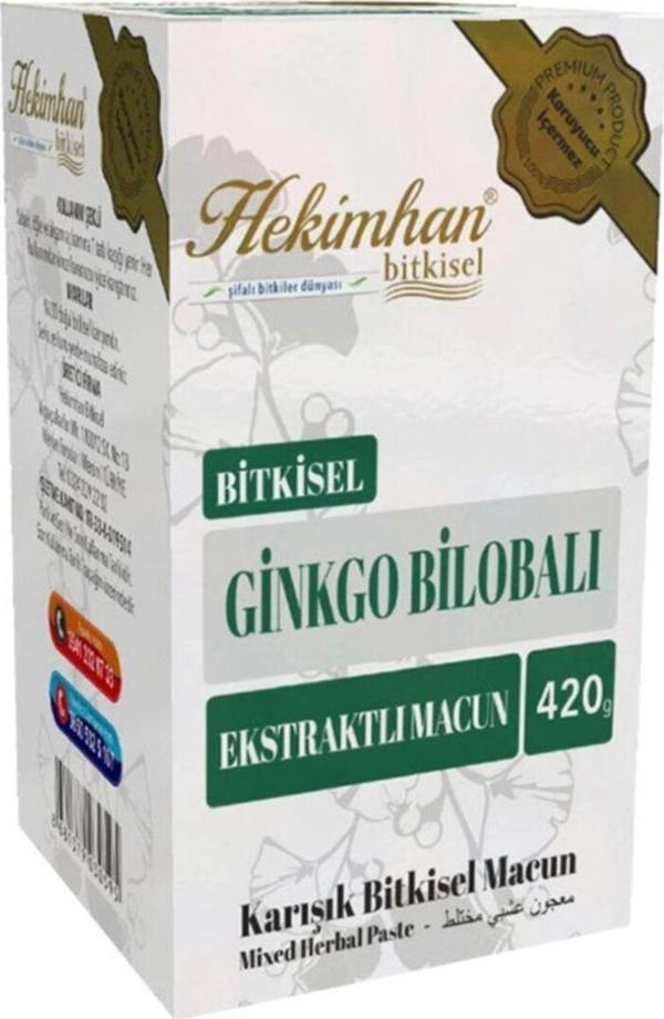 Hekimhan Bitkisel Bitkisel Ginkobilobalı Macunu - Image 1