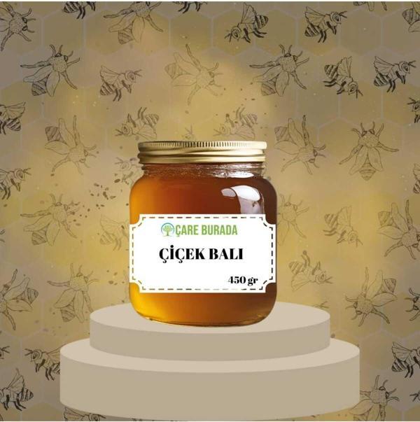 Çare Burada Çiçek Balı Antalya Bölgesi 450 Gr - Image 1
