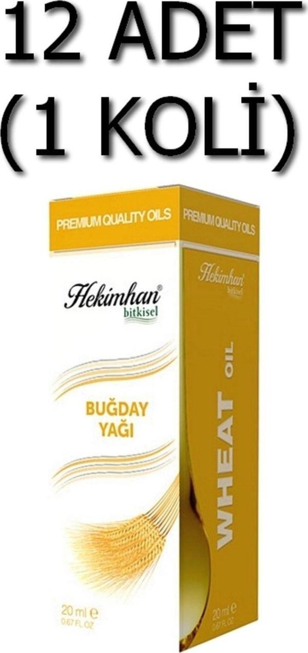 Hekimhan Bitkisel Buğday Yağı 20 Ml 12 Adet (1 Koli) - Image 1