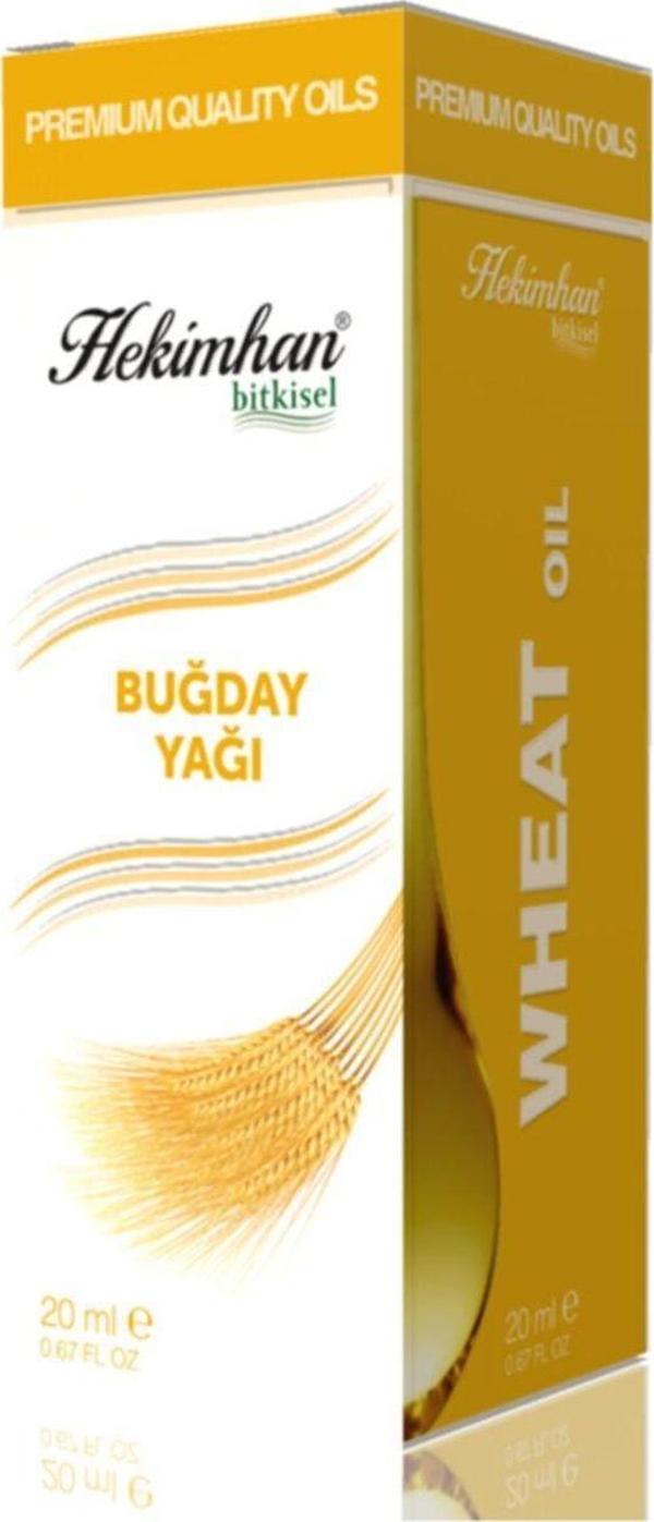 Hekimhan Bitkisel Buğday Yağı, Bitkisel Yağ, Organik Yağ, 20 Ml - Image 1
