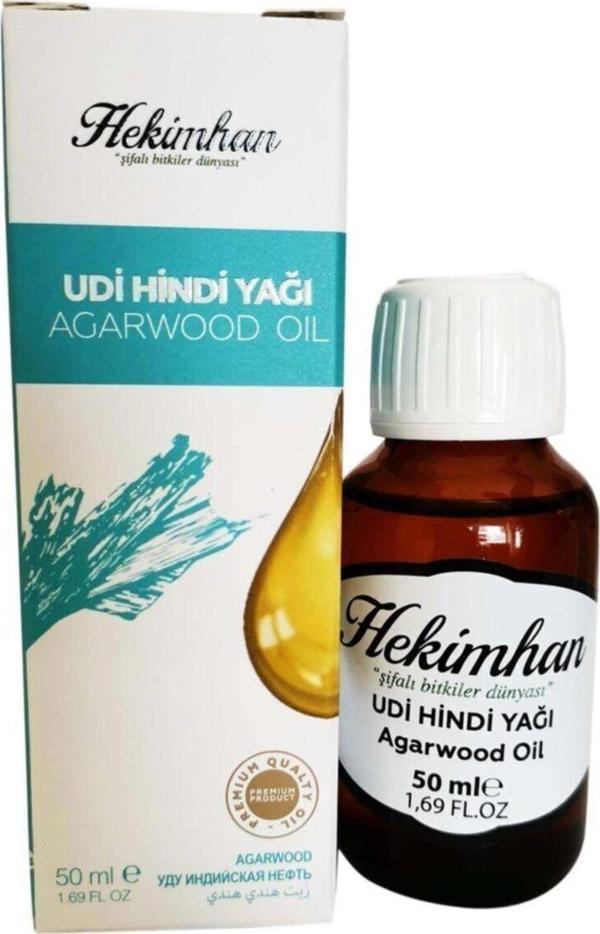Hekimhan Bitkisel Udi Hindi Yağı 50 Ml - Image 1