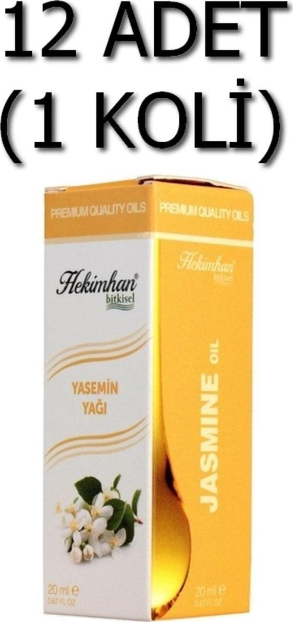 Hekimhan Bitkisel Yasemin Yağı 20 Ml 12 Adet (1 Koli) - Image 1