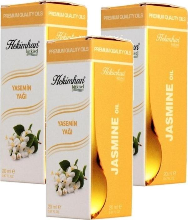 Hekimhan Bitkisel Yasemin Yağı 20 Ml 3 Adet - Image 1