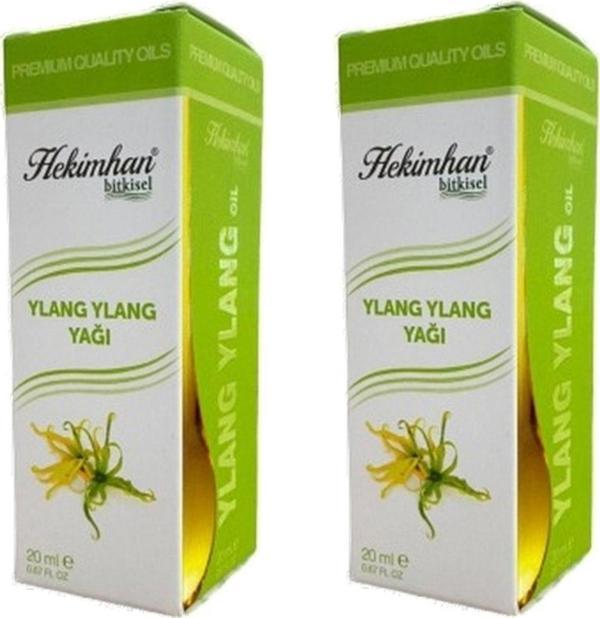 Hekimhan Bitkisel Ylang Ylang Yağı 20 Ml 2 Adet - Image 1